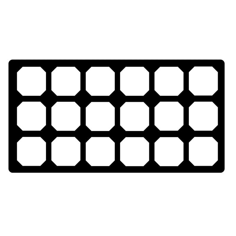 Insert Tray for 3.3 Pots|2 Inserts|5 Inserts|10 Inserts|20 Inserts|50 Inserts