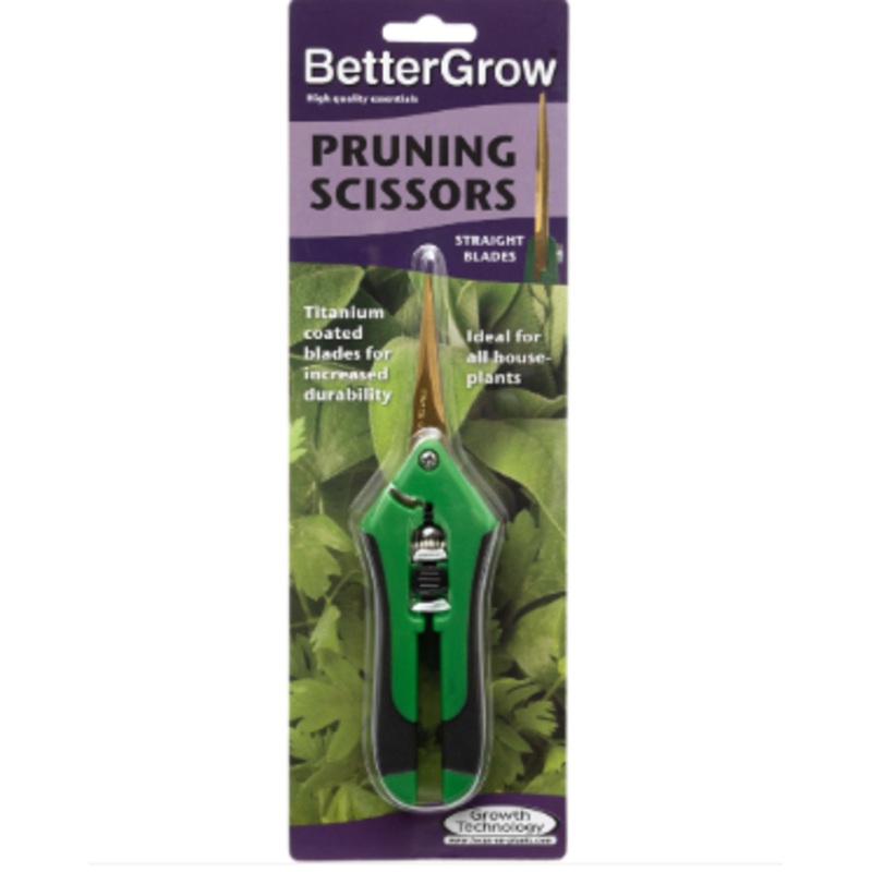 BetterGrow Pruning Scissors – Straight Blade