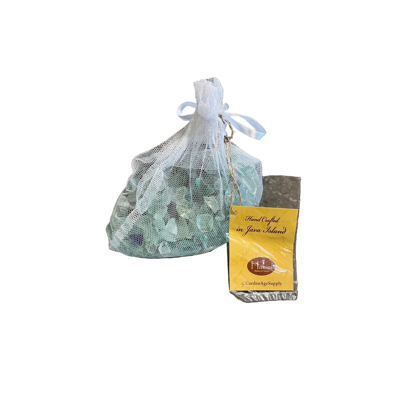 SEA GLASS IN MESH BAG