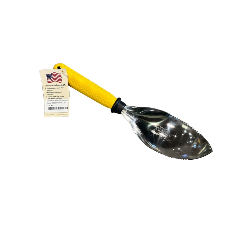 SOIL SCOOP COMFORT GRIP YELLOW