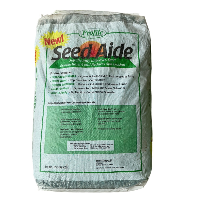 Seed Aide/Penn Mulch – 50lb
