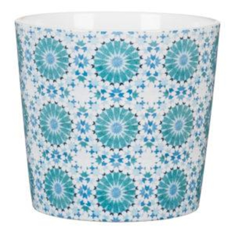 Stylish Planter/Cover pots – Patterned – Moroccan/Almeria – 11cm