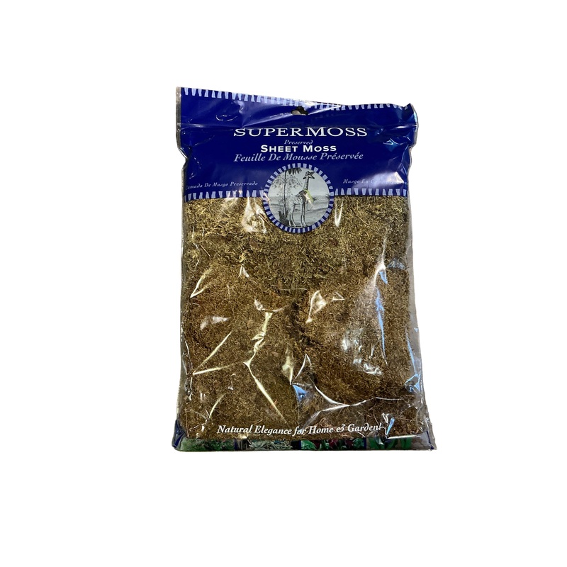 SuperMoss 8oz Sheet Moss Dried