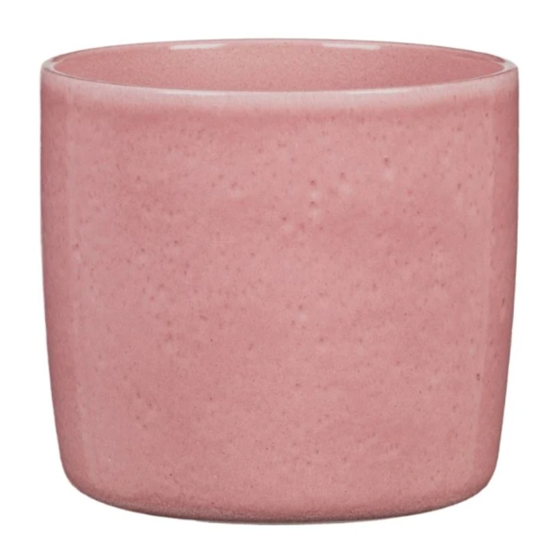 Stylish Ceramic Cache/Cover pots – Rosea – 13cm