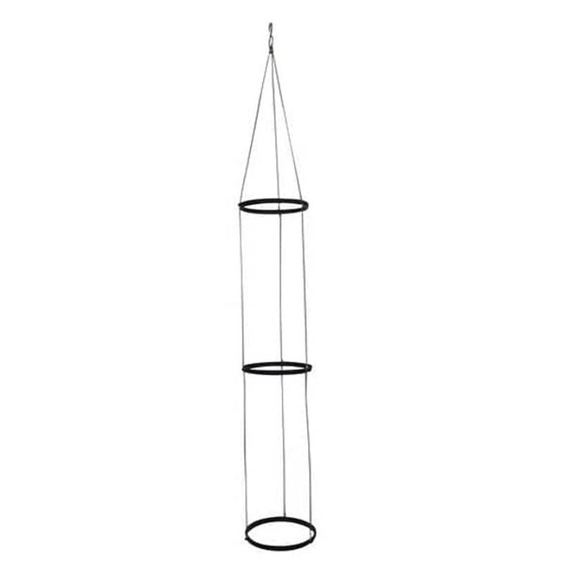 Uri 3 tier hanging set for ronda no. 2320 planters (Black)