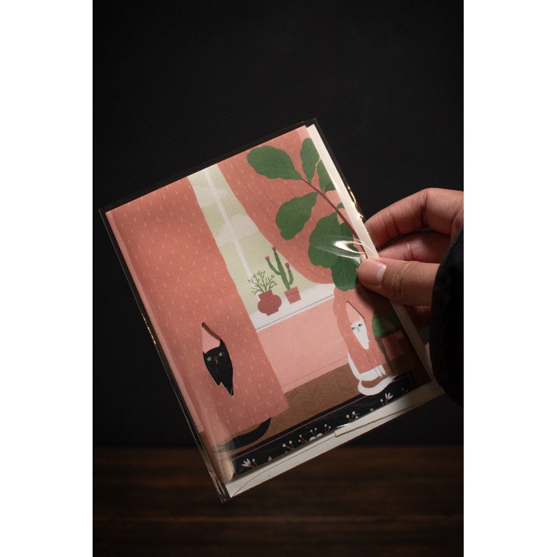 Cat Crimes Friendship Card