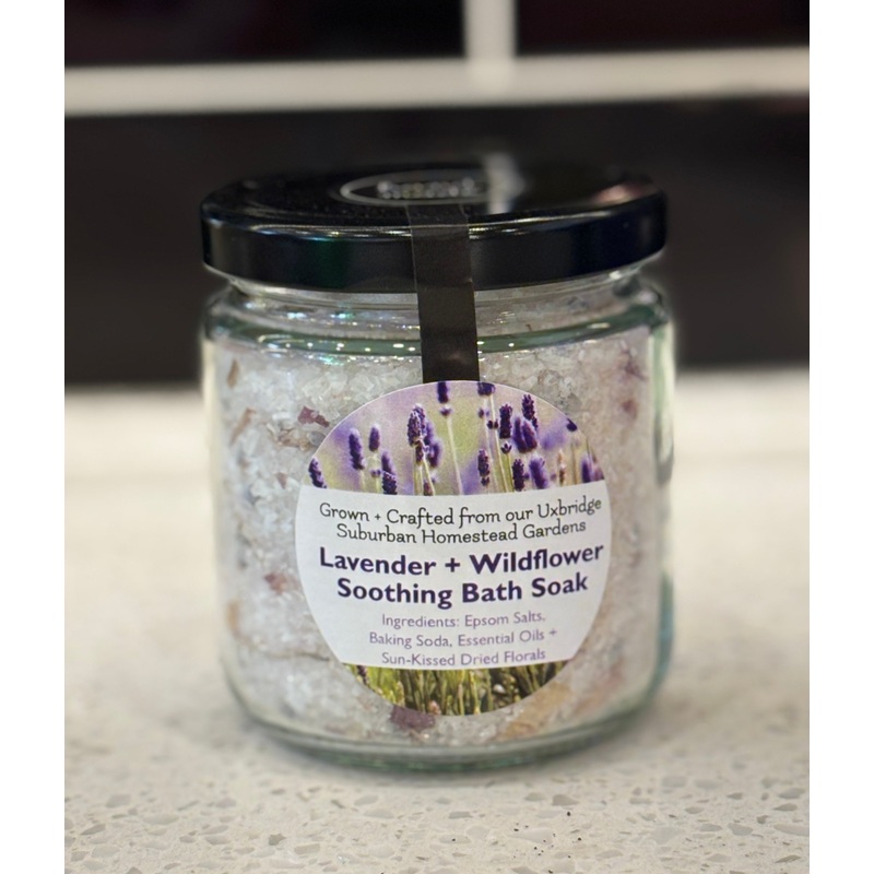 Lavender + Wildflower Soothing Bath Salts