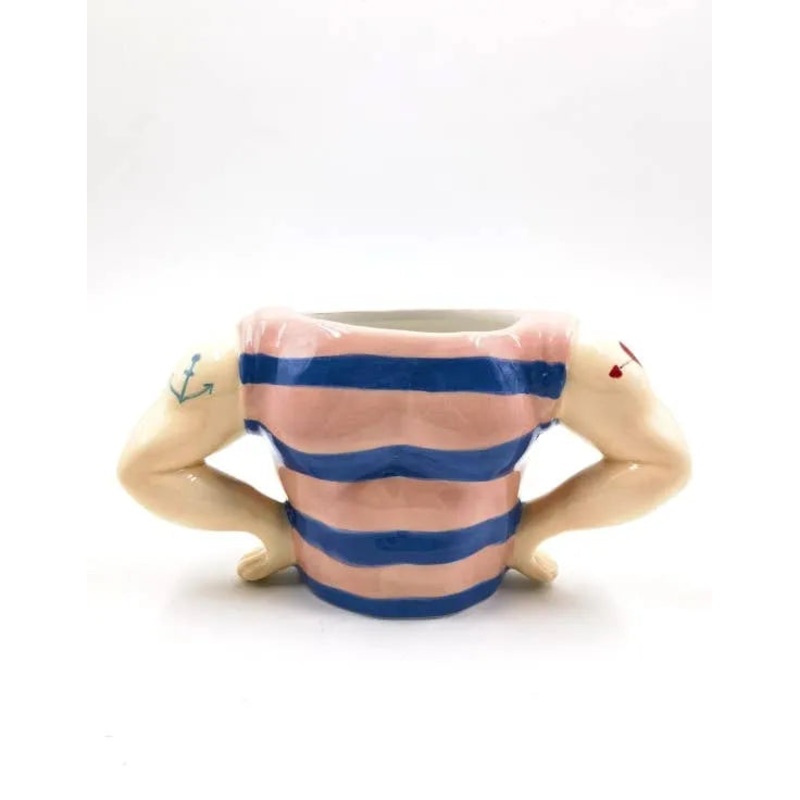 Hello Sailor Ceramic Storage Pot