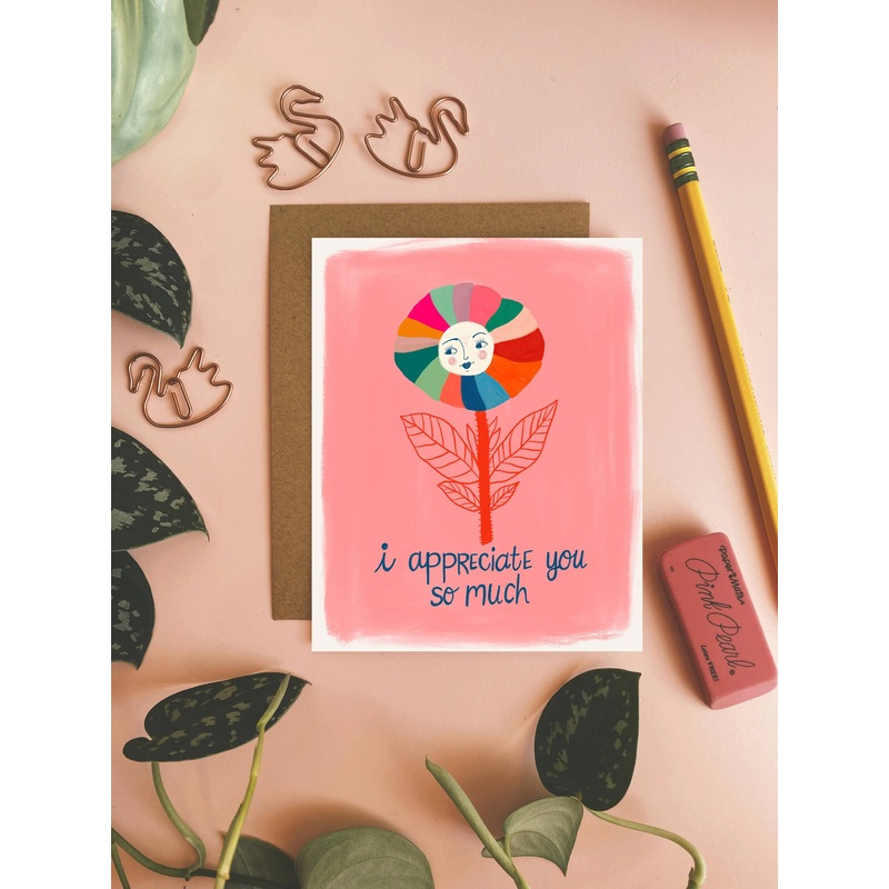 I Appreciate You – Cute Greeting Card