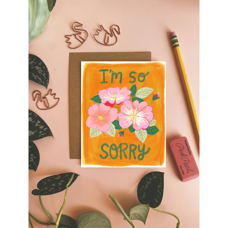 I’m So Sorry – Greeting Card