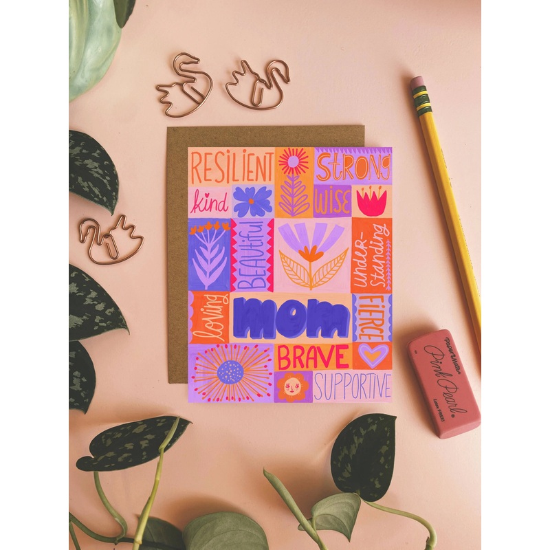 Mother’s Day Card, Handmade Greeting Card