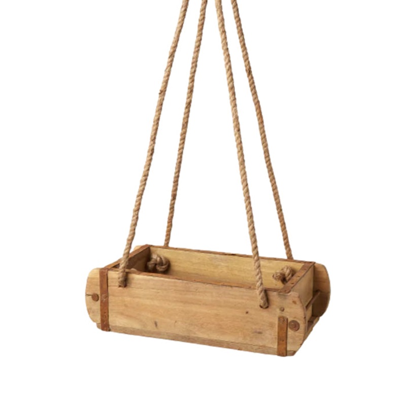 Hanging Wood Planter