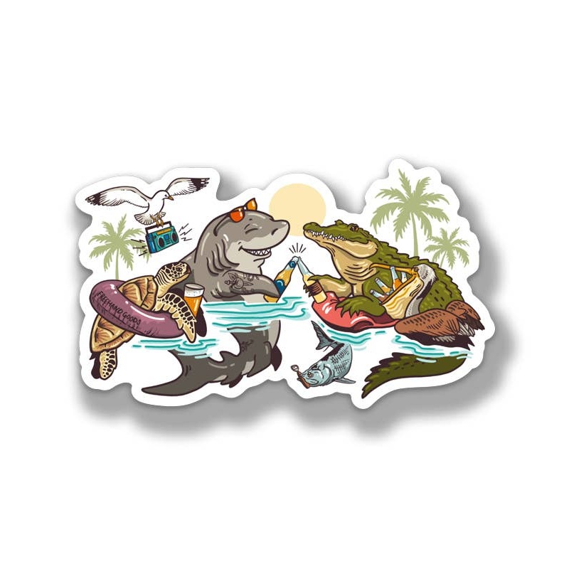 Party Animals Sticker