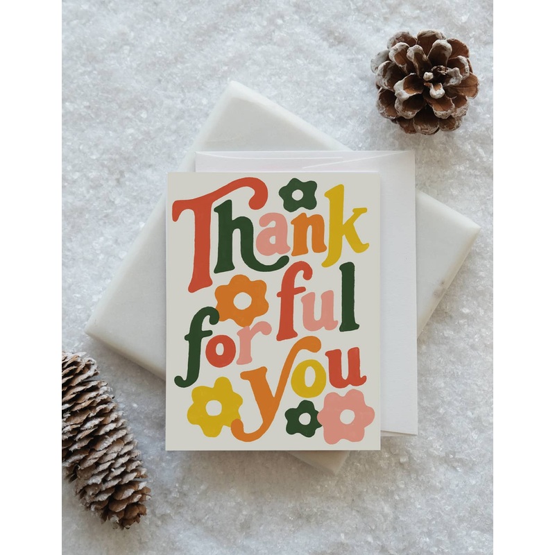 Thankful Daisies Greeting Card