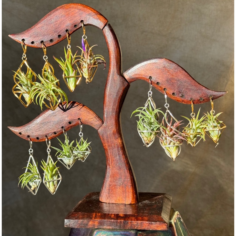 EARRING DISPLAY TREE – BALINESE WOOD