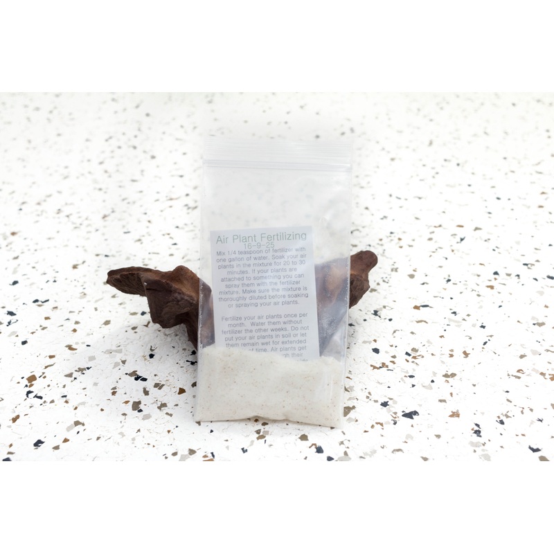 Wholesale – Air Plant & Bromeliad Fertilizer Packet – One Year Supply