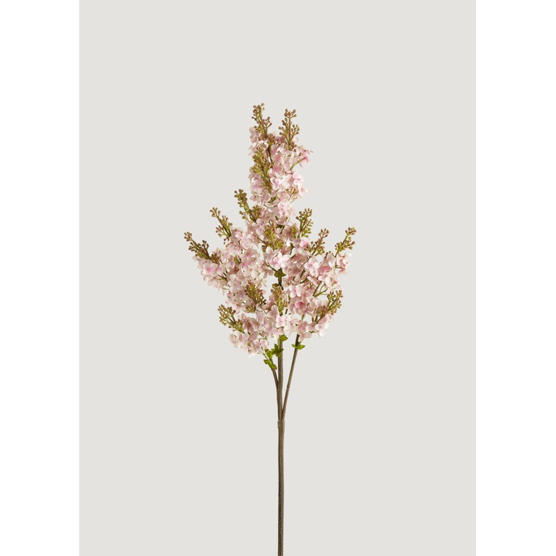Fake Blooming Lilac Branch in Pink – 30