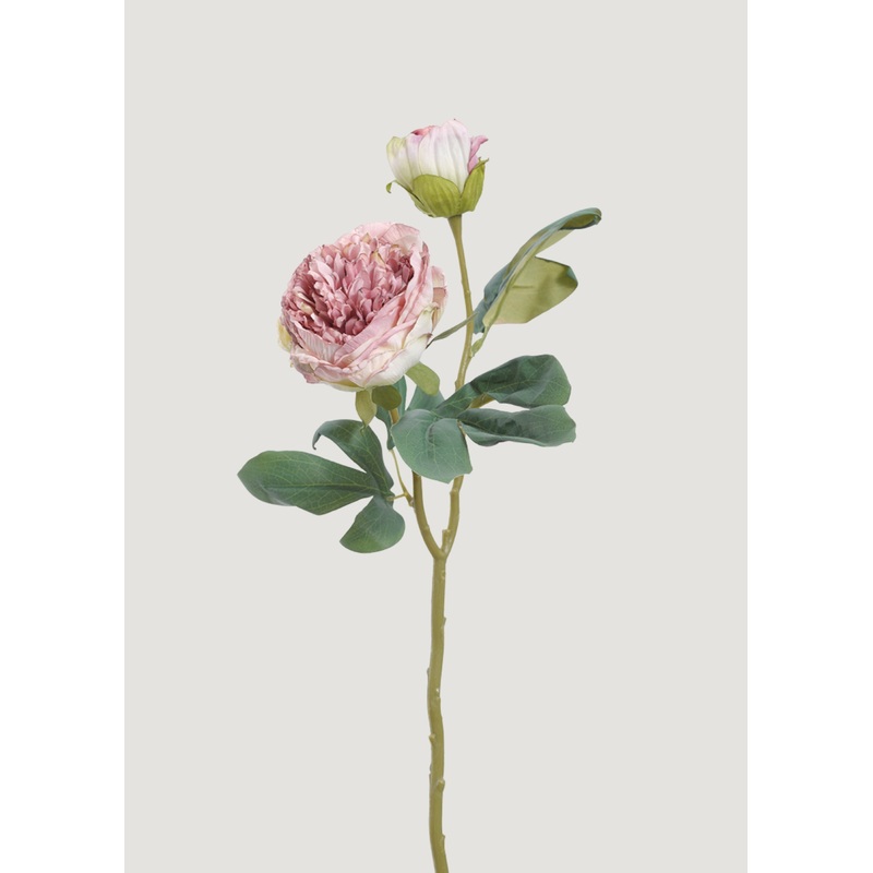 Lavender Pink Artificial Petite Peony  Flower – 19