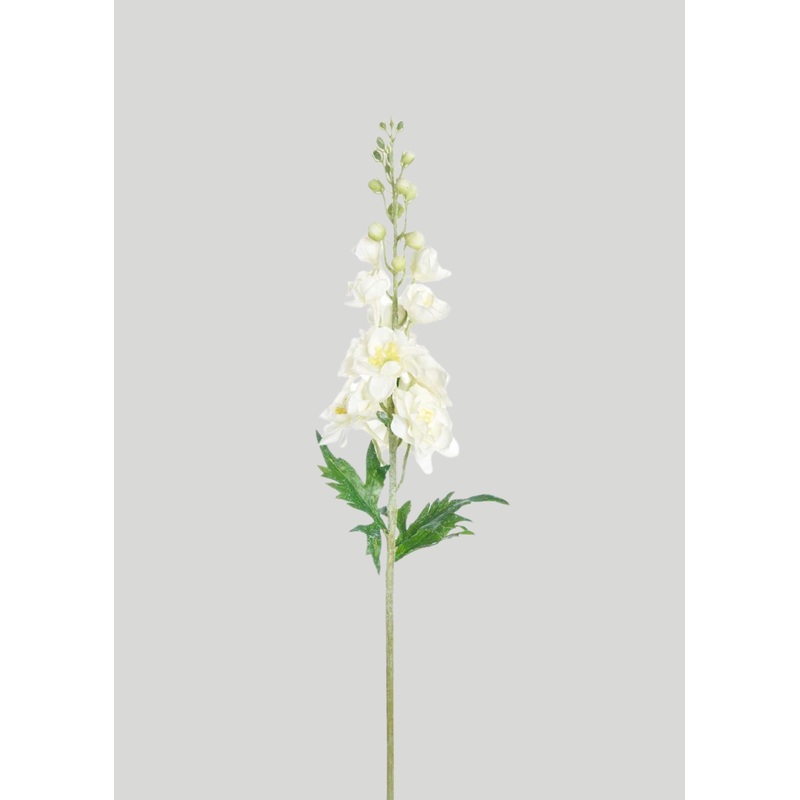 Real Touch Delphinium Wildflower in White – 28