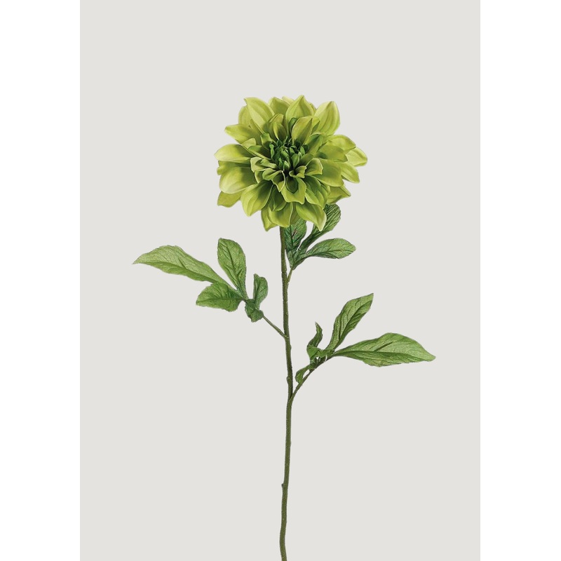 Artificial Dahlia Flower in Green – 29