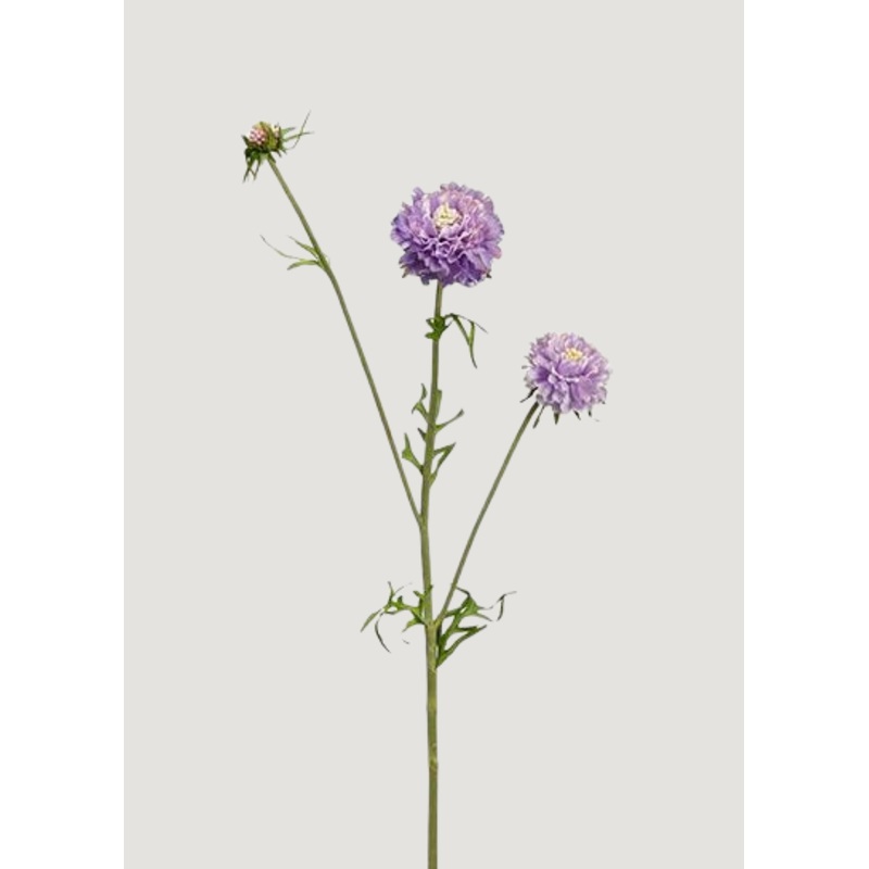 Lavender Artificial Scabiosa Wildflowers – 27.5