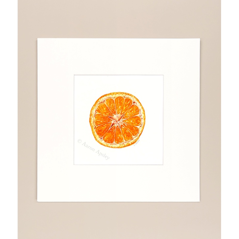Orange Study 1  – Original Watercolor