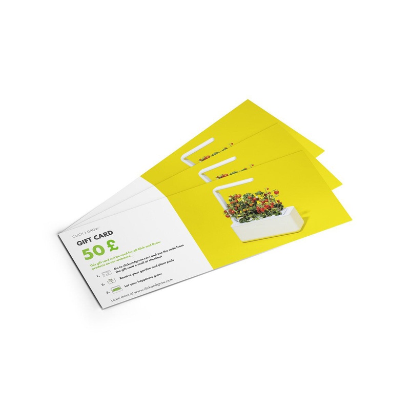 Click & Grow Gift Card|25.00|50.00|100.00|150.00|200.00