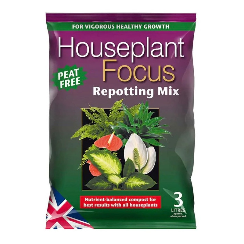 Houseplant Focus Repotting Mix Peat Free | 3L
