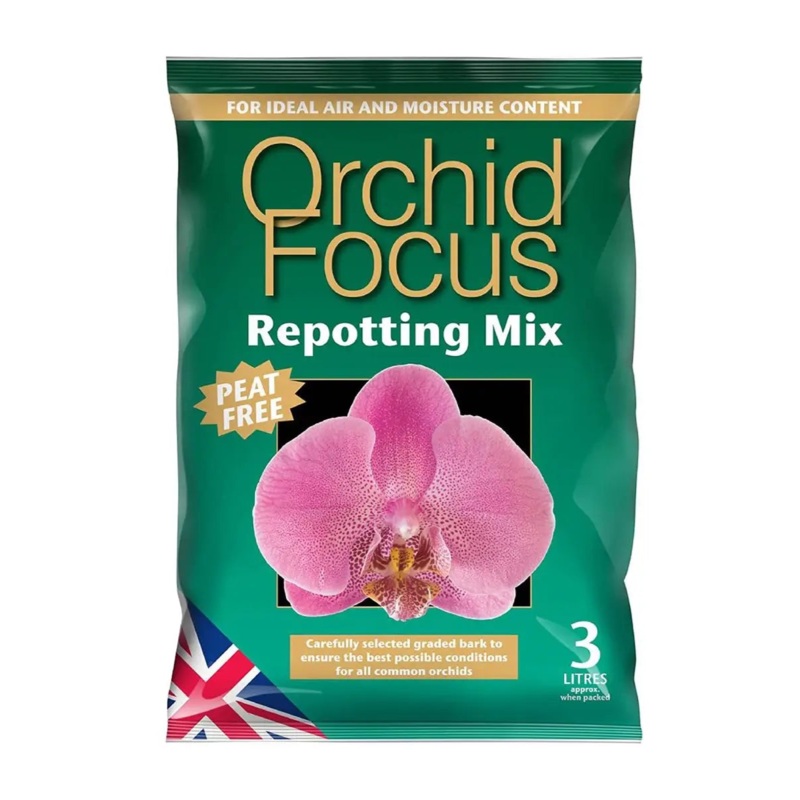 Orchid Focus Repotting Mix Peat Free | 3L