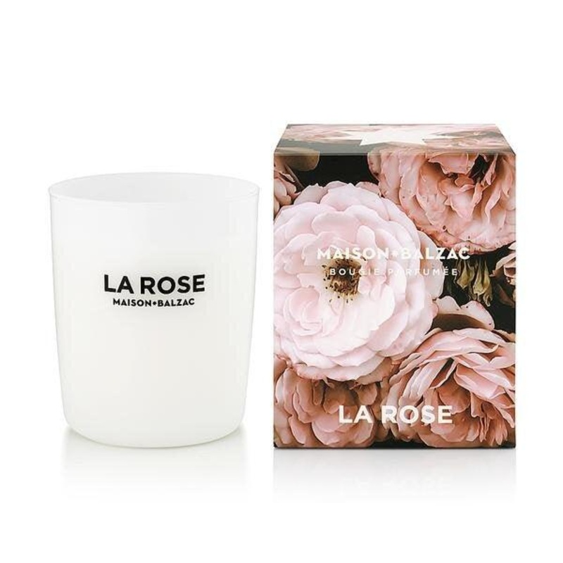 La Rose Candle by Maison Balzac