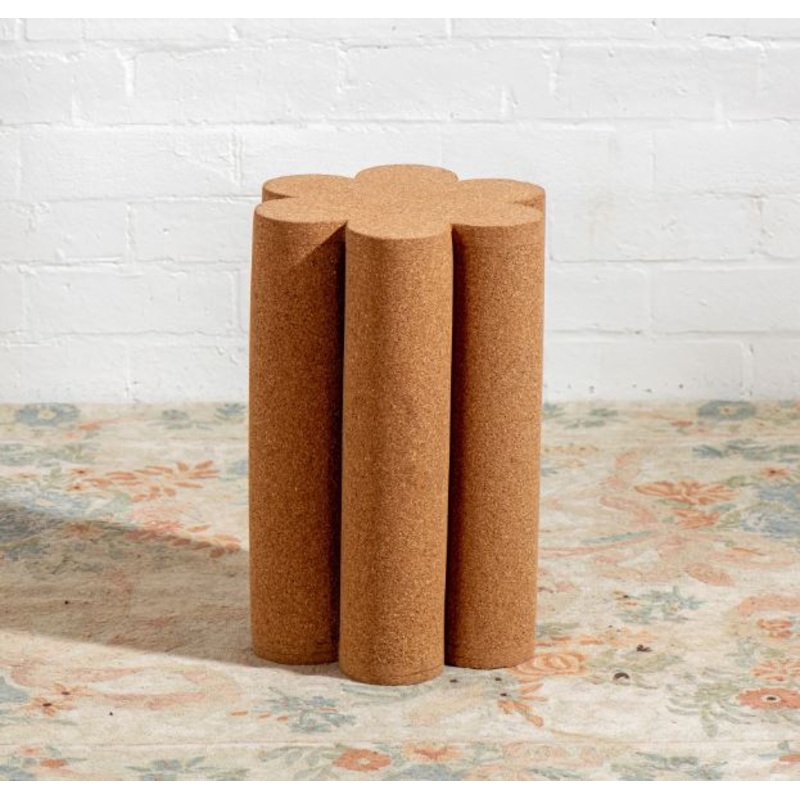 Daisy reclaimed cork stool by Big Daisy