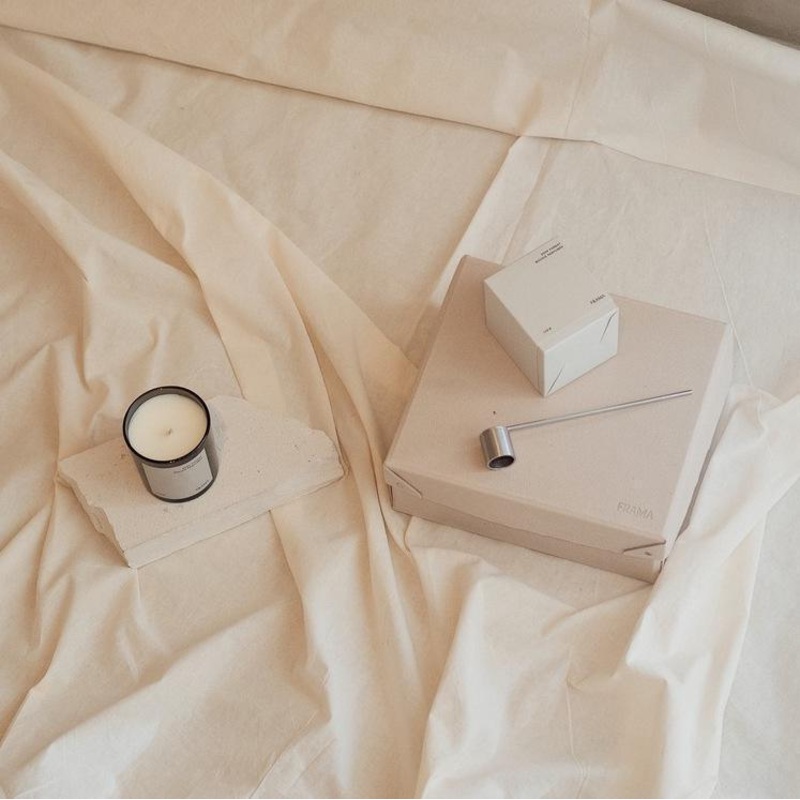 Frama Gift Box: St Paul Scented Candle + Snuffer by FRAMA