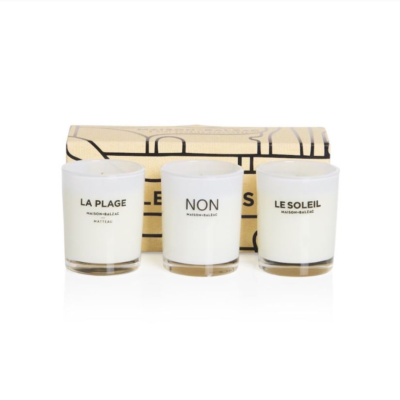 Candle Trio Set Le Citrus by Maison Balzac