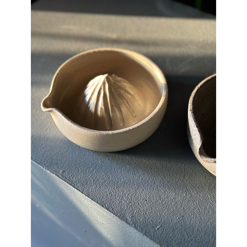 Stoneware Juicer in Stone by Kristin Olds