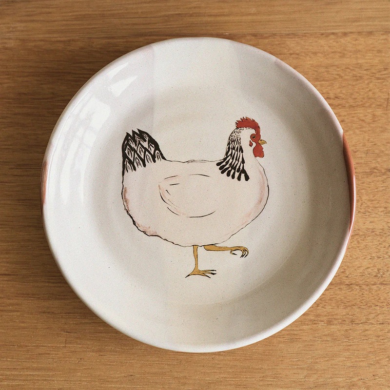 Baby Chicken Plate by Robert Gordon X Emogen Clark