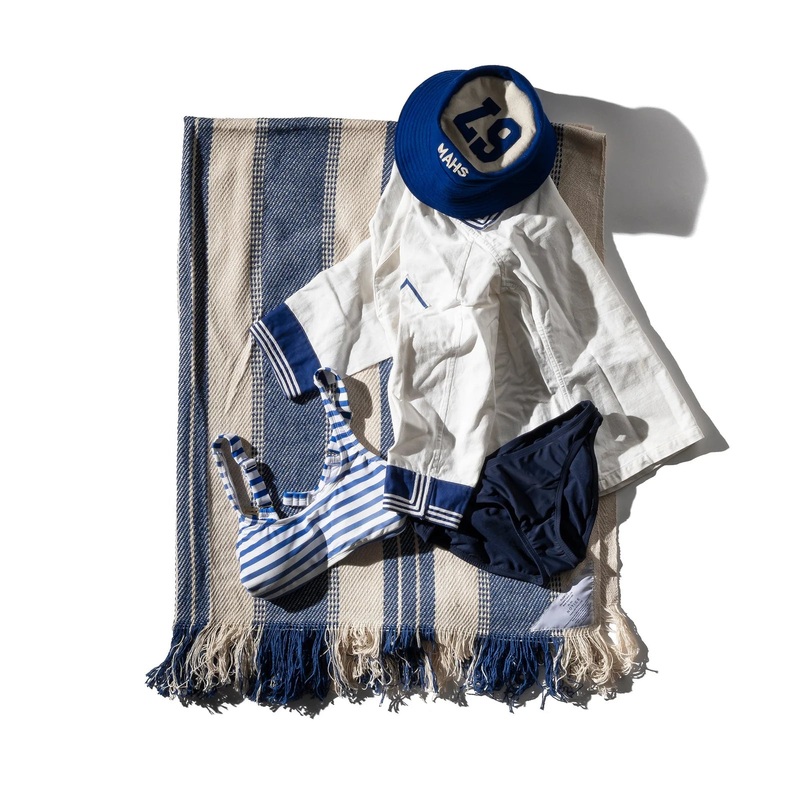 Marine Twill Blanket by Puebco