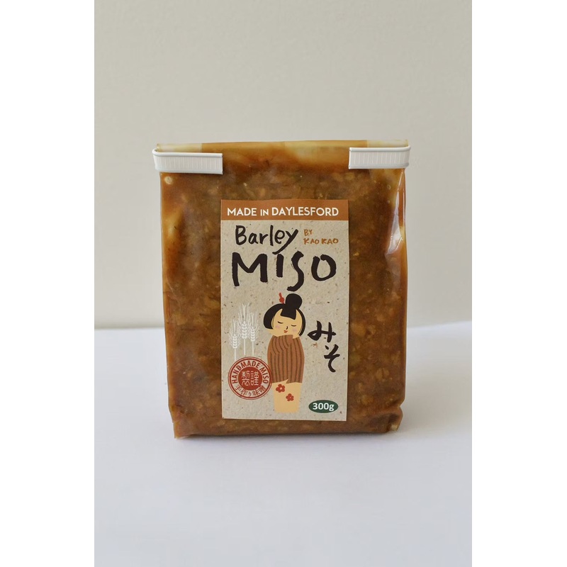 Barley (Mugi) Miso 300g by Kaokao Miso