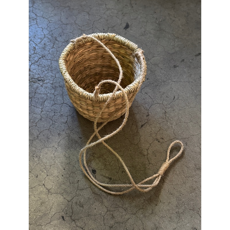 Woven Hanging Basket by Matsunoya