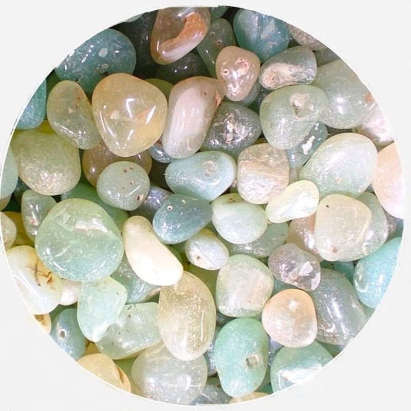 Onex Pebbles (Aqua Green Color, Medium) – 1 kg