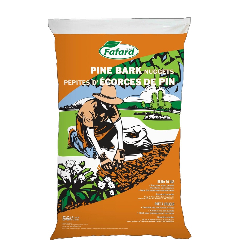 EAST COAST PINE BARK NUGGETS – 2 CU FT BAG