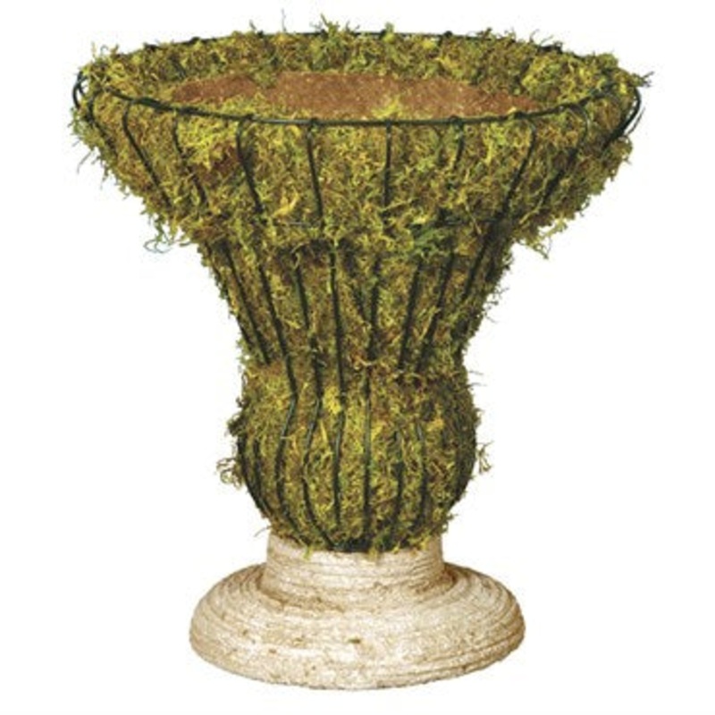 URN WITH MOSSMAT