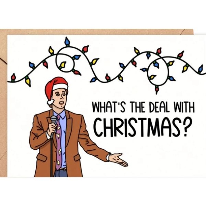 Jerry Seinfeld Christmas Card