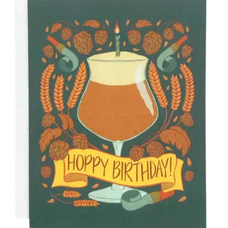 Hoppy Birthday Card