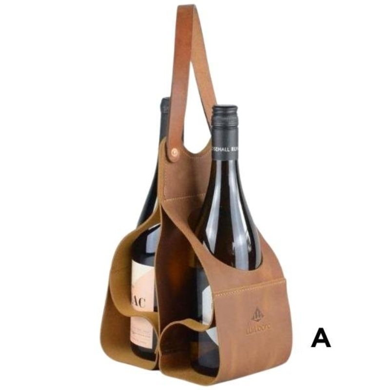 Leather Wine Caddy