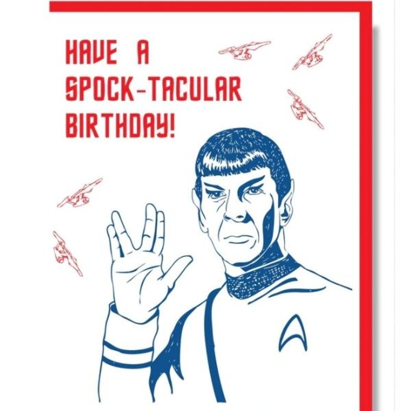 Leonard Nimoy Birthday Card