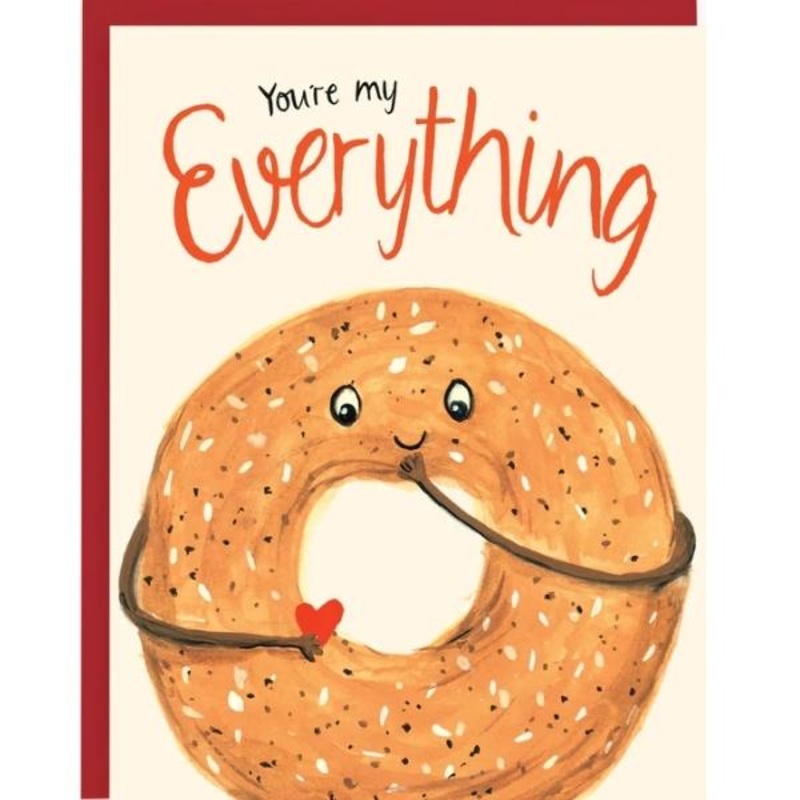 Love Everything Bagel Card