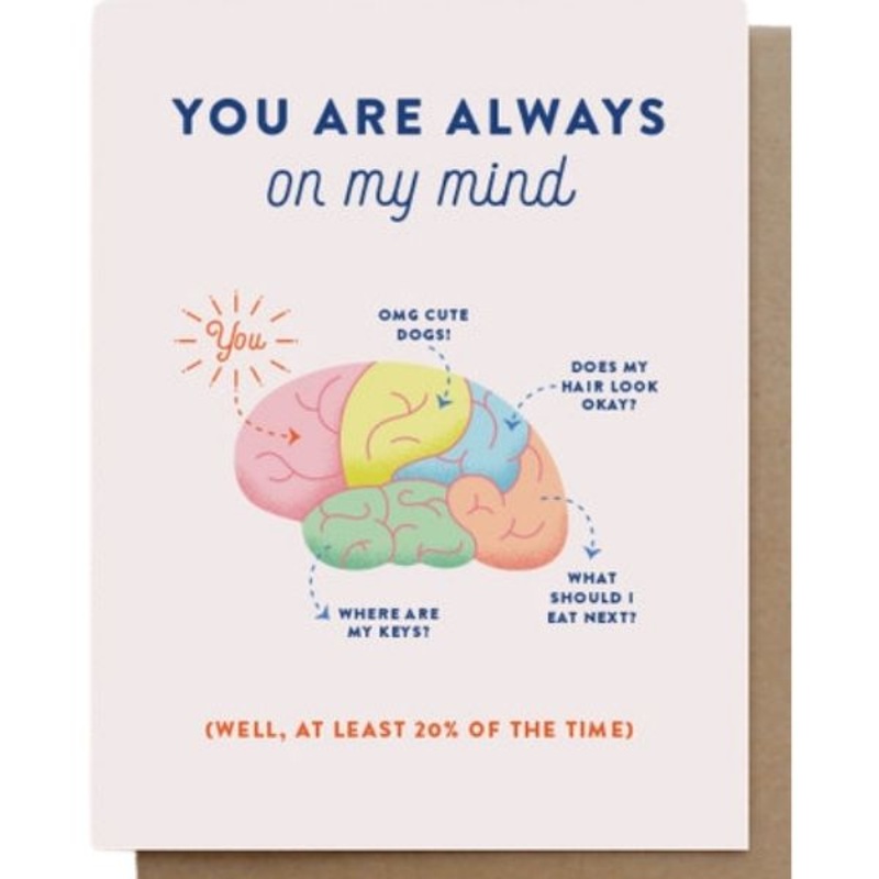 On My Mind Card