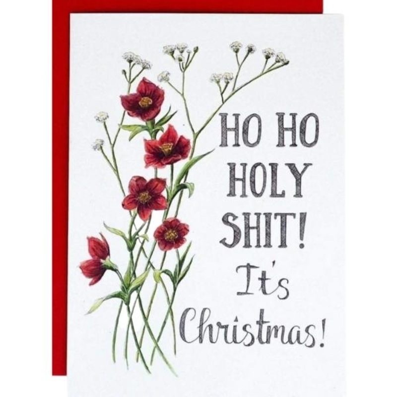 Ho Ho Holy Shit! It’s Christmas Card