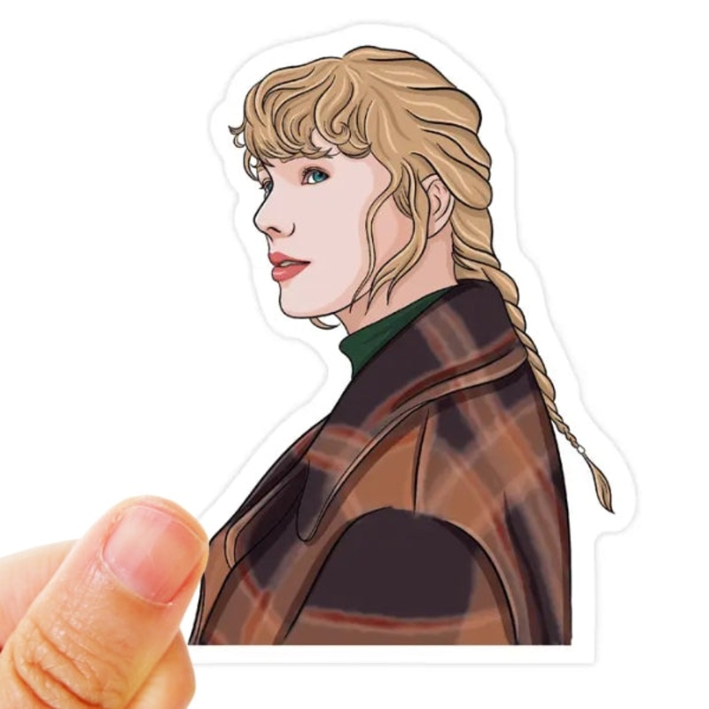 Taylor Swift Evermore Sticker