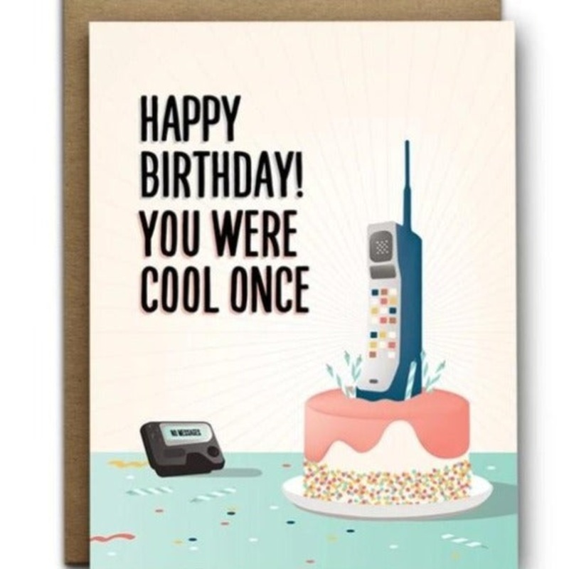 Cool Once Birthday Card